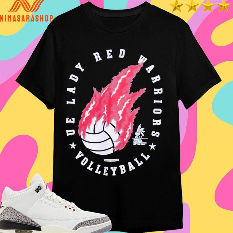 UE Lady Red Warriors Volleyball Shirts