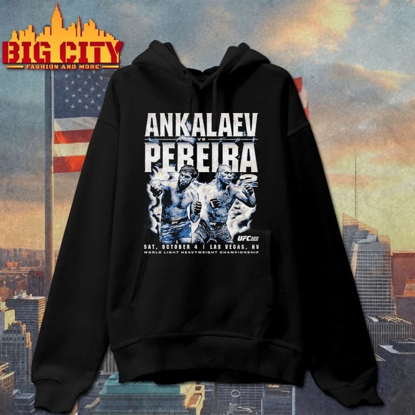 UFC 320 Pereira vs Ankalaev Vintage Shirts