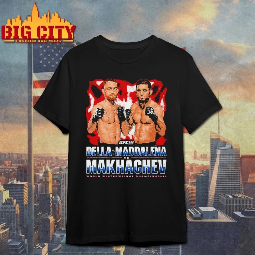 UFC 322 Della Maddalena Vs. Makhachev Vintage Shirt