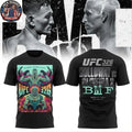 UFC 326 Max Holloway x Charles Oliveira 2026 Two Sided Hoodie Shirt