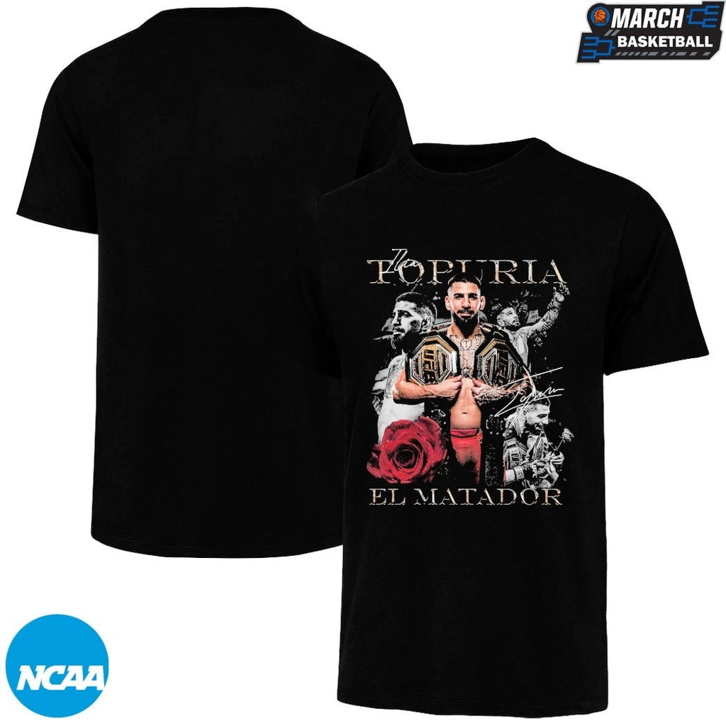 UFC Ilia Topuria El Matador Freedom 250 T-Shirts