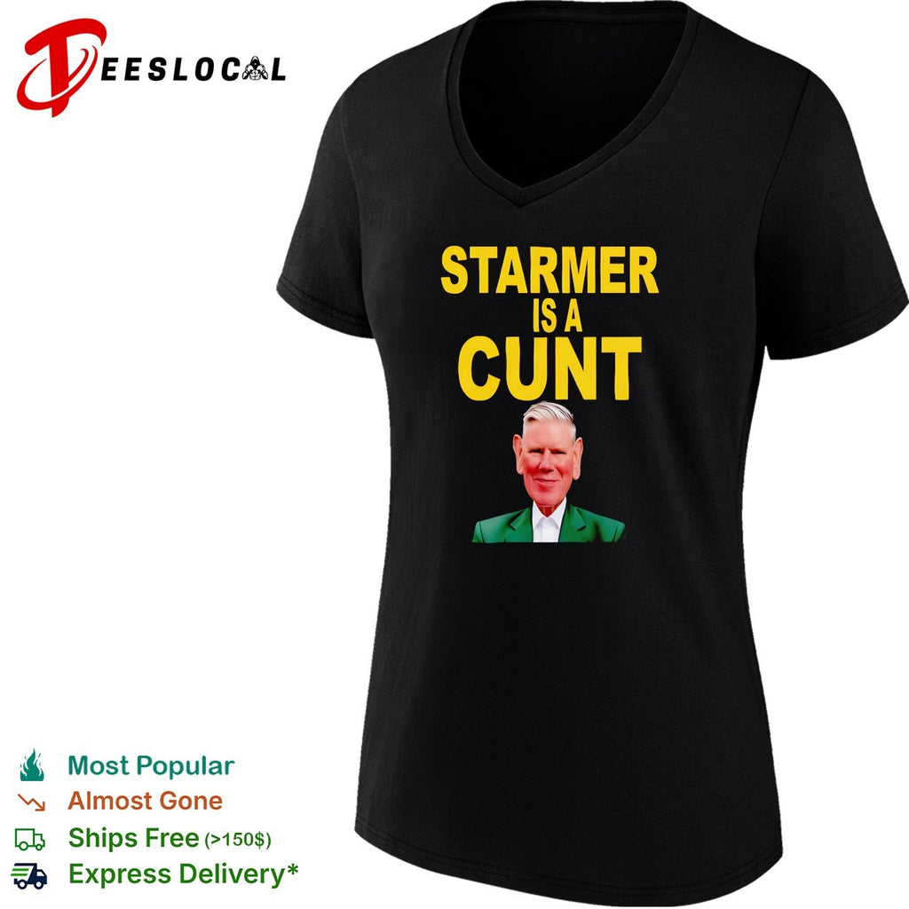 UK Prime Minister bold text political criticism shirt
