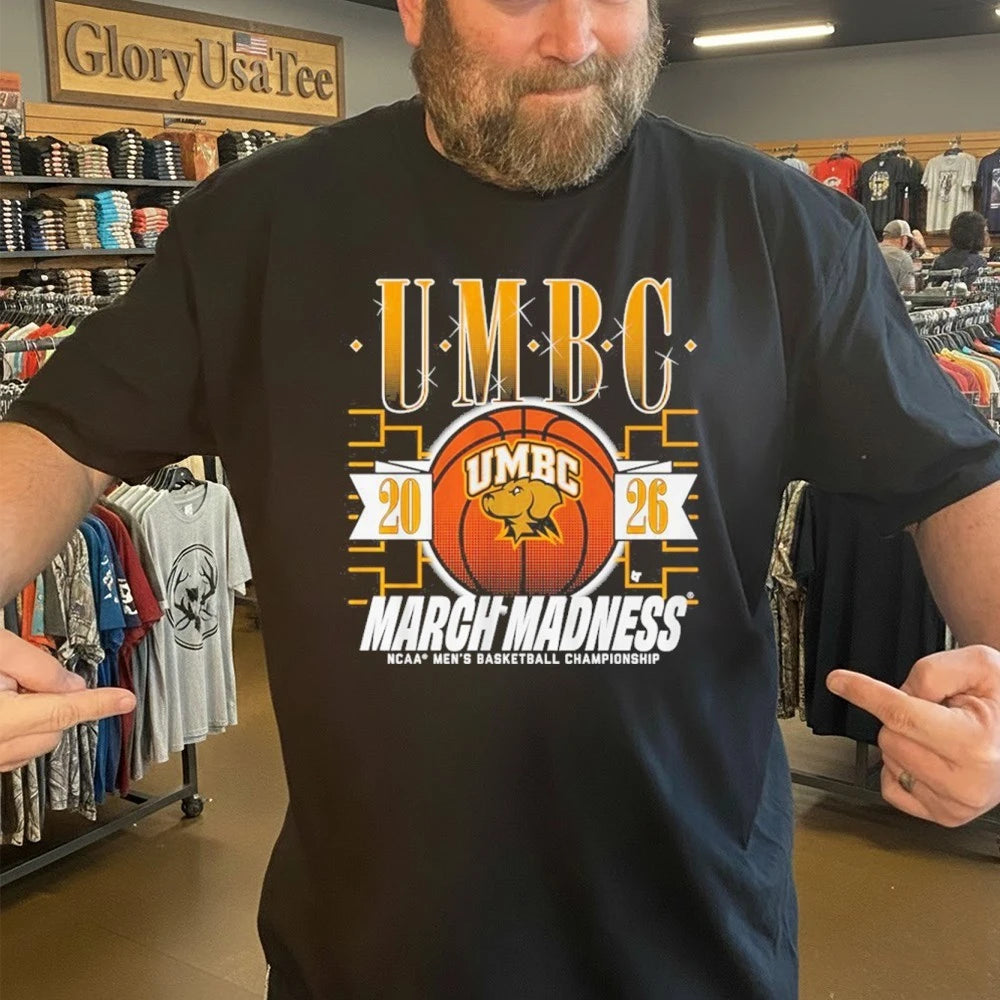 UMBC Retrievers MBB 2026 March Madness NCAA Men’s Basketball Championship Shirt