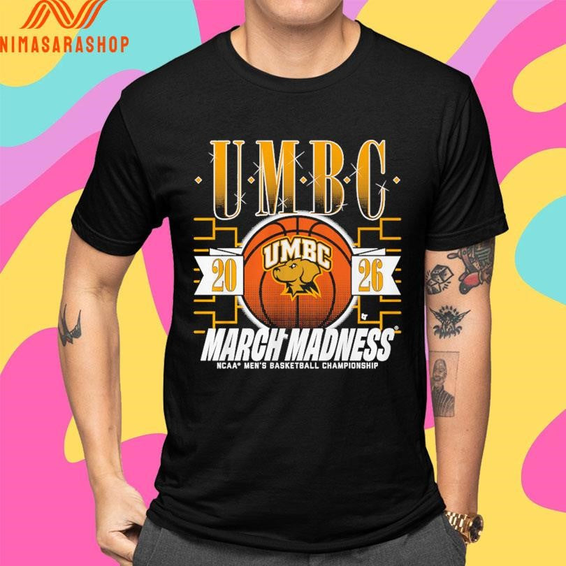 UMBC Retrievers Mbb 2026 March Madness Ncaa Men’s Basketball Championship Shirts