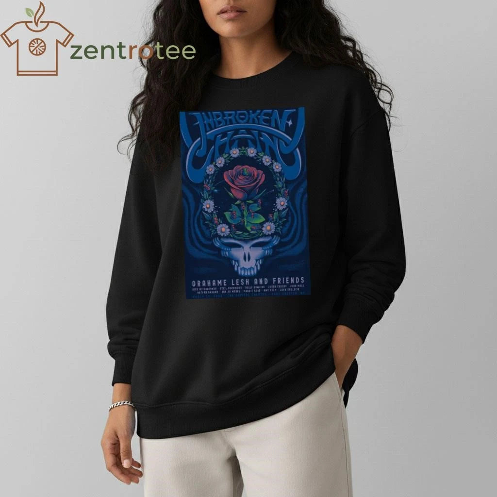 UNBROKEN CHAIN March 14 2026 Poster The Capitol Theatre rose tee