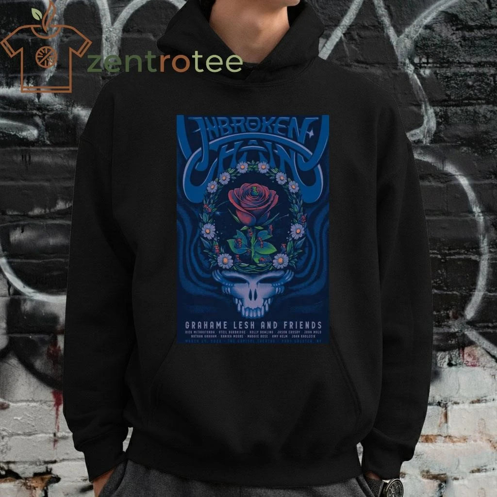 UNBROKEN CHAIN March 14 2026 Poster The Capitol Theatre rose tee