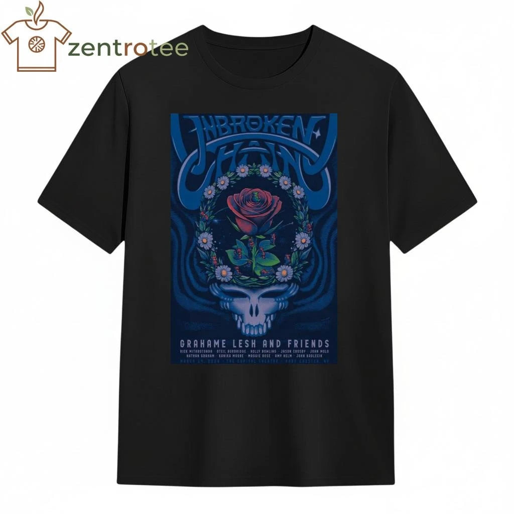 UNBROKEN CHAIN March 14 2026 Poster The Capitol Theatre rose tee