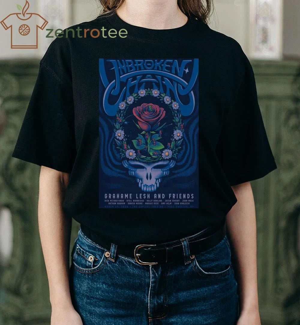 UNBROKEN CHAIN March 14 2026 Poster The Capitol Theatre rose tee