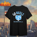 UNC Baseball Go Heels Home Plate State logo Shirt