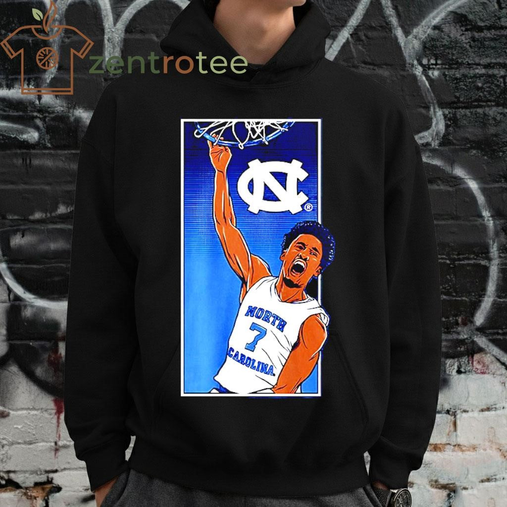UNC Basketball Seth Trimble Signature Slam dunk shirt