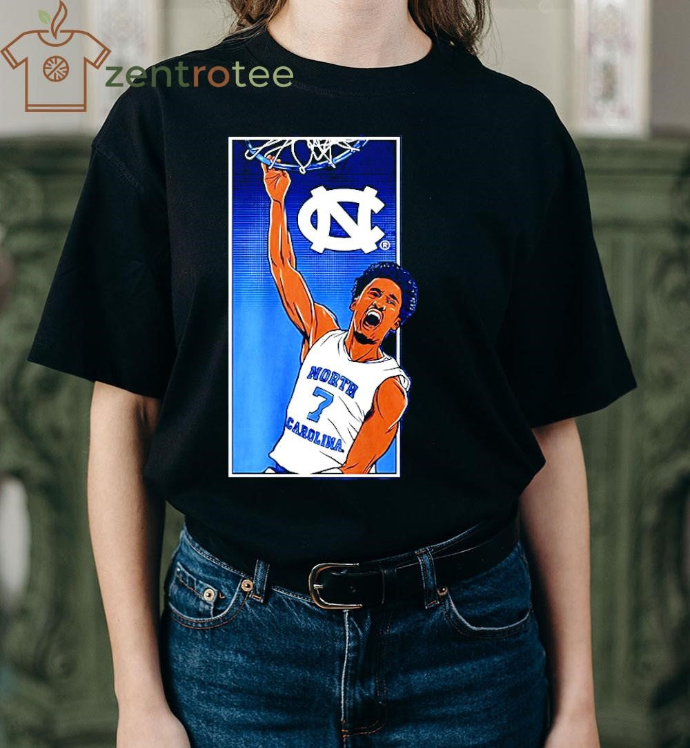 UNC Basketball Seth Trimble Signature Slam dunk shirt