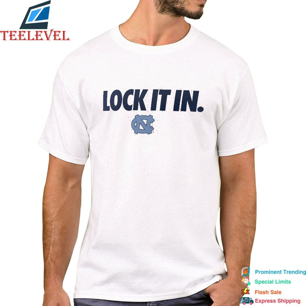 UNC North Carolina Tar Heels Lock It In  T-Shirts