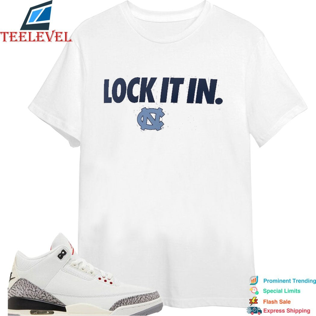 UNC North Carolina Tar Heels Lock It In  T-Shirts