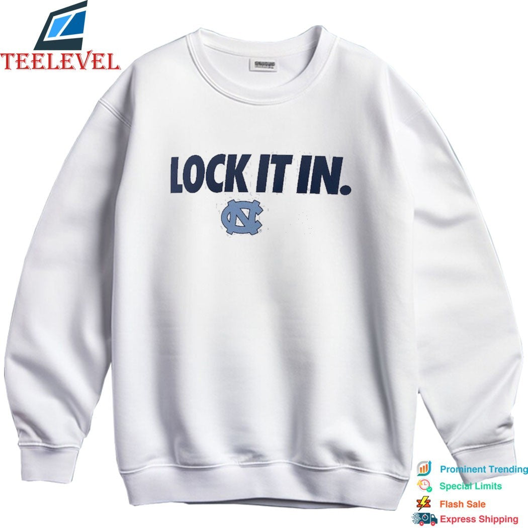 UNC North Carolina Tar Heels Lock It In  T-Shirts