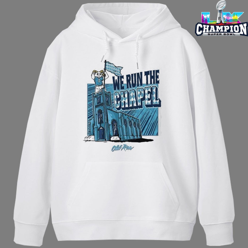 UNC North Carolina Tar Heels We Run The Chapel Mascot Shirt