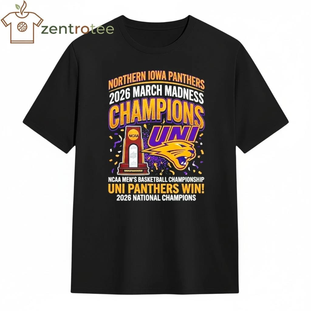 UNI Panthers 2026 March Madness Champions Tee  Limited Edition by Nkctees