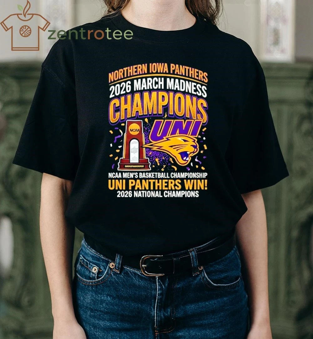 UNI Panthers 2026 March Madness Champions Tee  Limited Edition by Nkctees