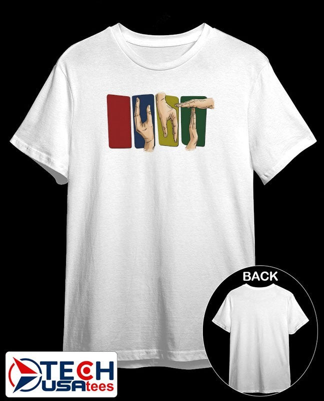 UNT hand sign shirt