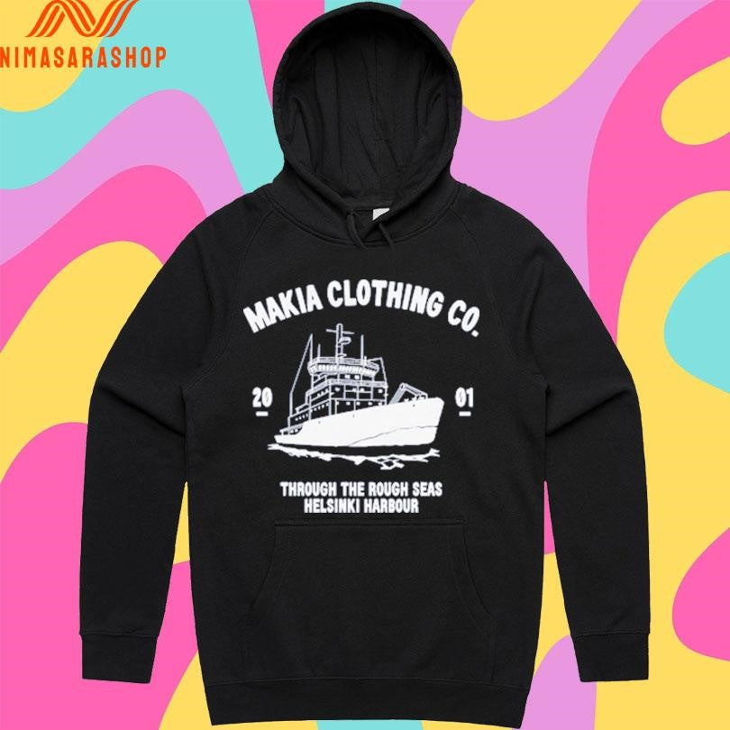 URHO Makia Clothing Co 2001 Through The Rough Seas Helsinki Harbour Shirts