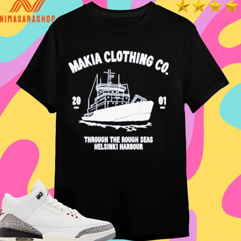 URHO Makia Clothing Co 2001 Through The Rough Seas Helsinki Harbour Shirts