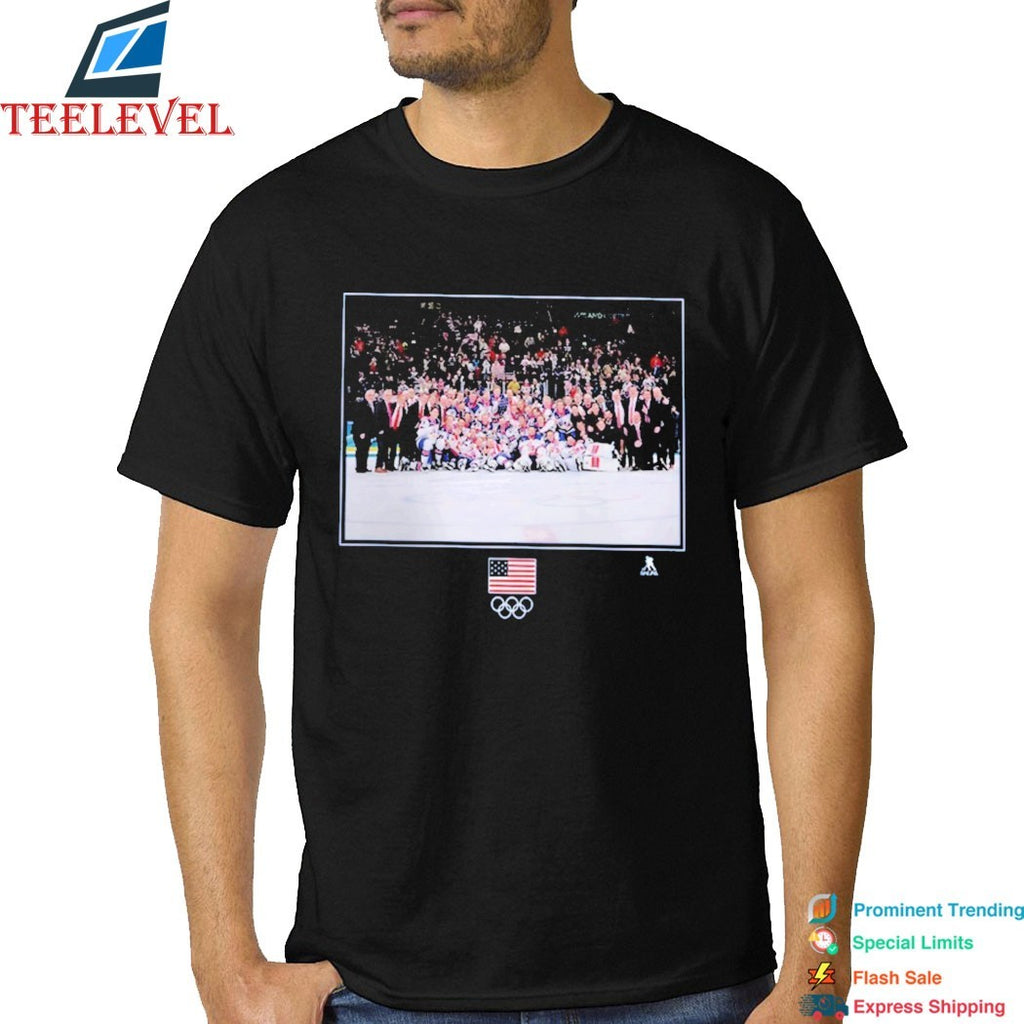 US Men’s Olympic Hockey Medal Moment T-Shirts