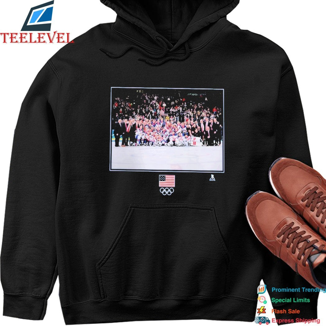 US Men’s Olympic Hockey Medal Moment T-Shirts