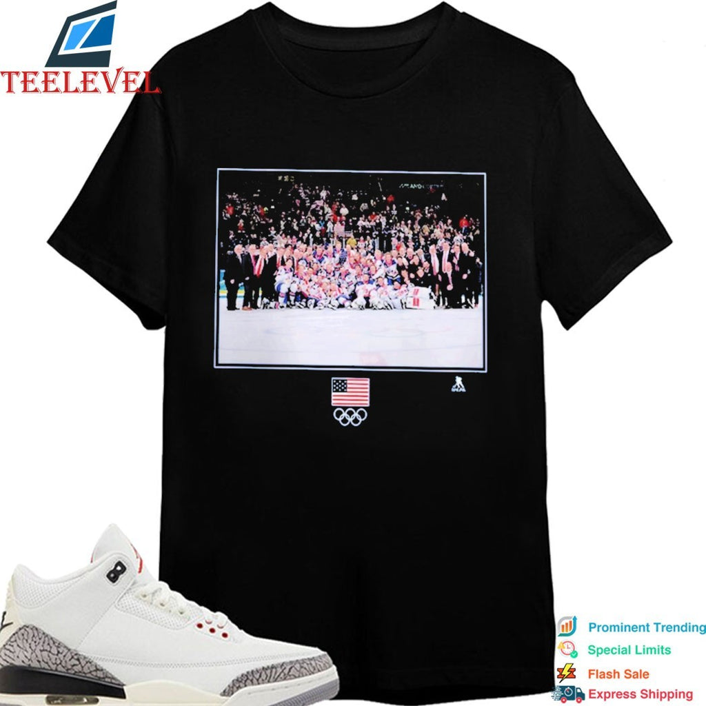 US Men’s Olympic Hockey Medal Moment T-Shirts