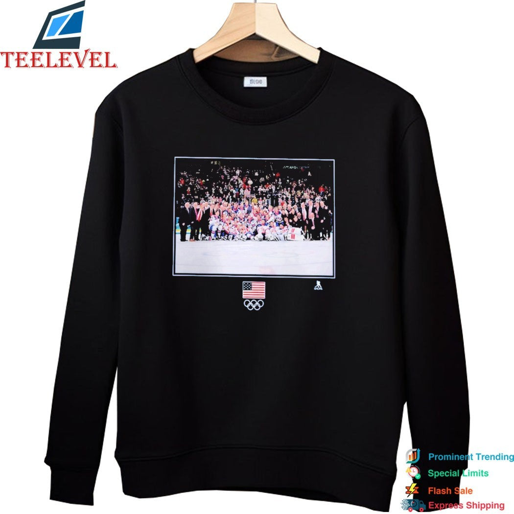US Men’s Olympic Hockey Medal Moment T-Shirts