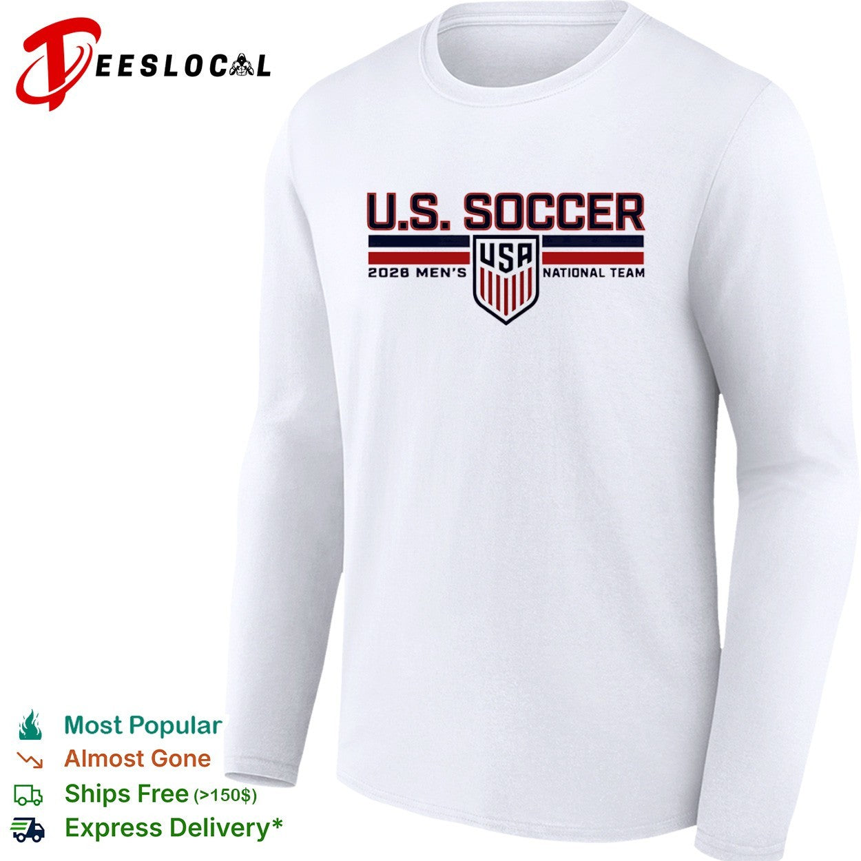 US Soccer 2026 National Team US Soccer 2026 Men’s National Team shirt