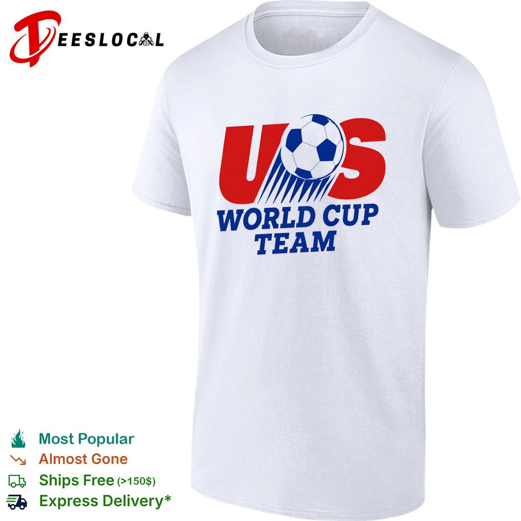 US World Cup team soccer ball shirt