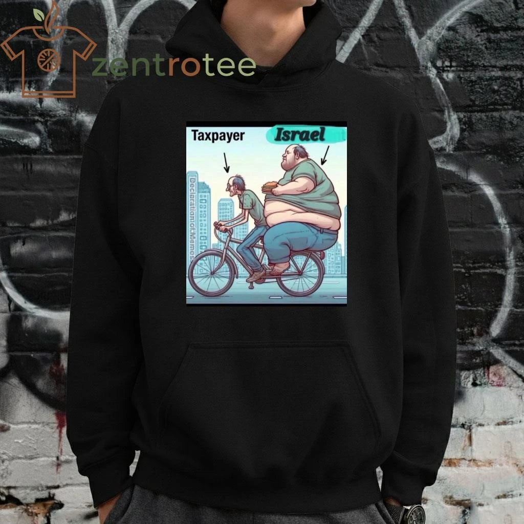 US taxpayers have to transport goods for Israel tee