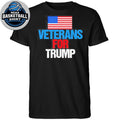 US veterans for Trump Flag Shirt