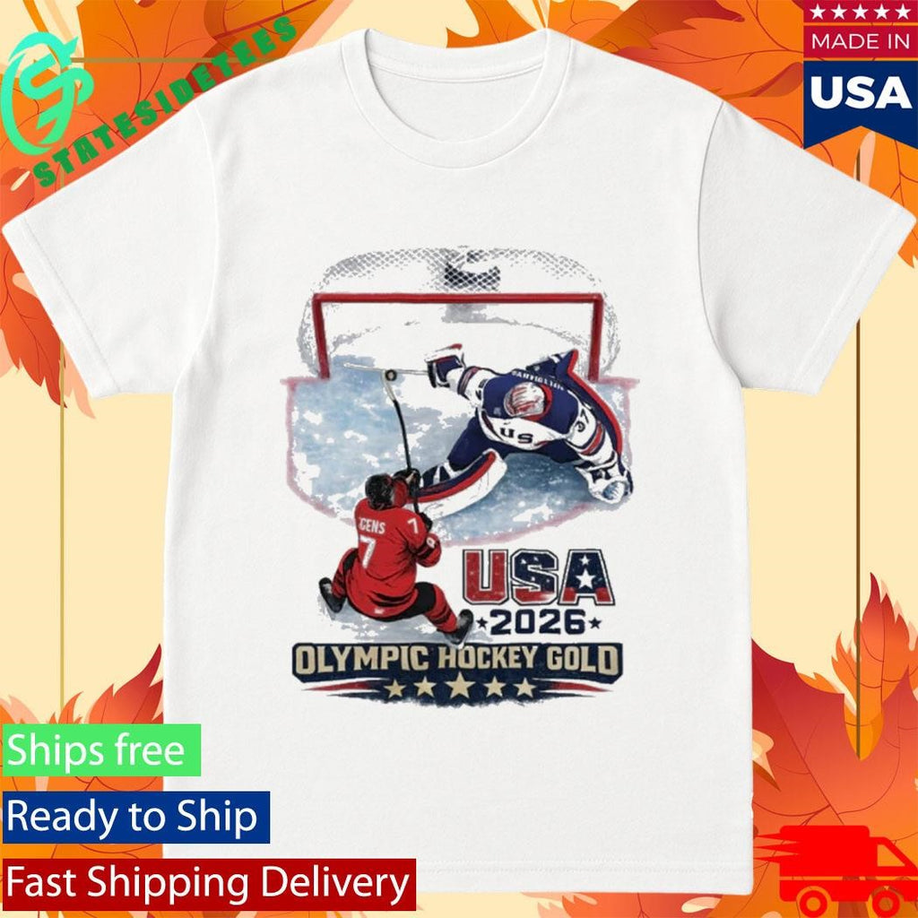 USA 2026 Olympic Hockey Gold JH Shirt