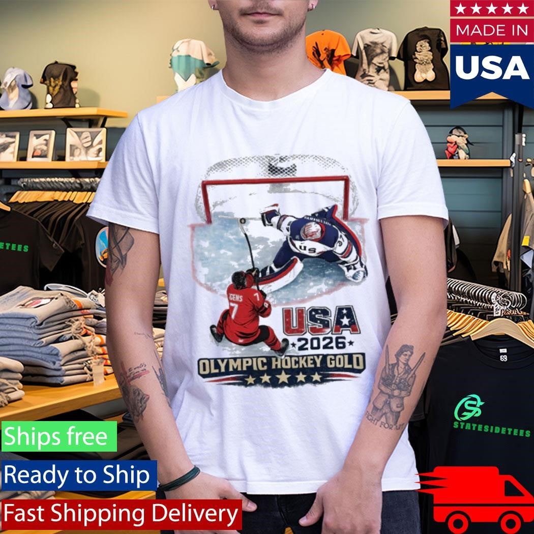 USA 2026 Olympic Hockey Gold JH Shirt