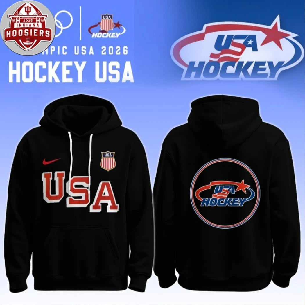 USA 2026 Olympic Hockey Logo Two Sided Shirt