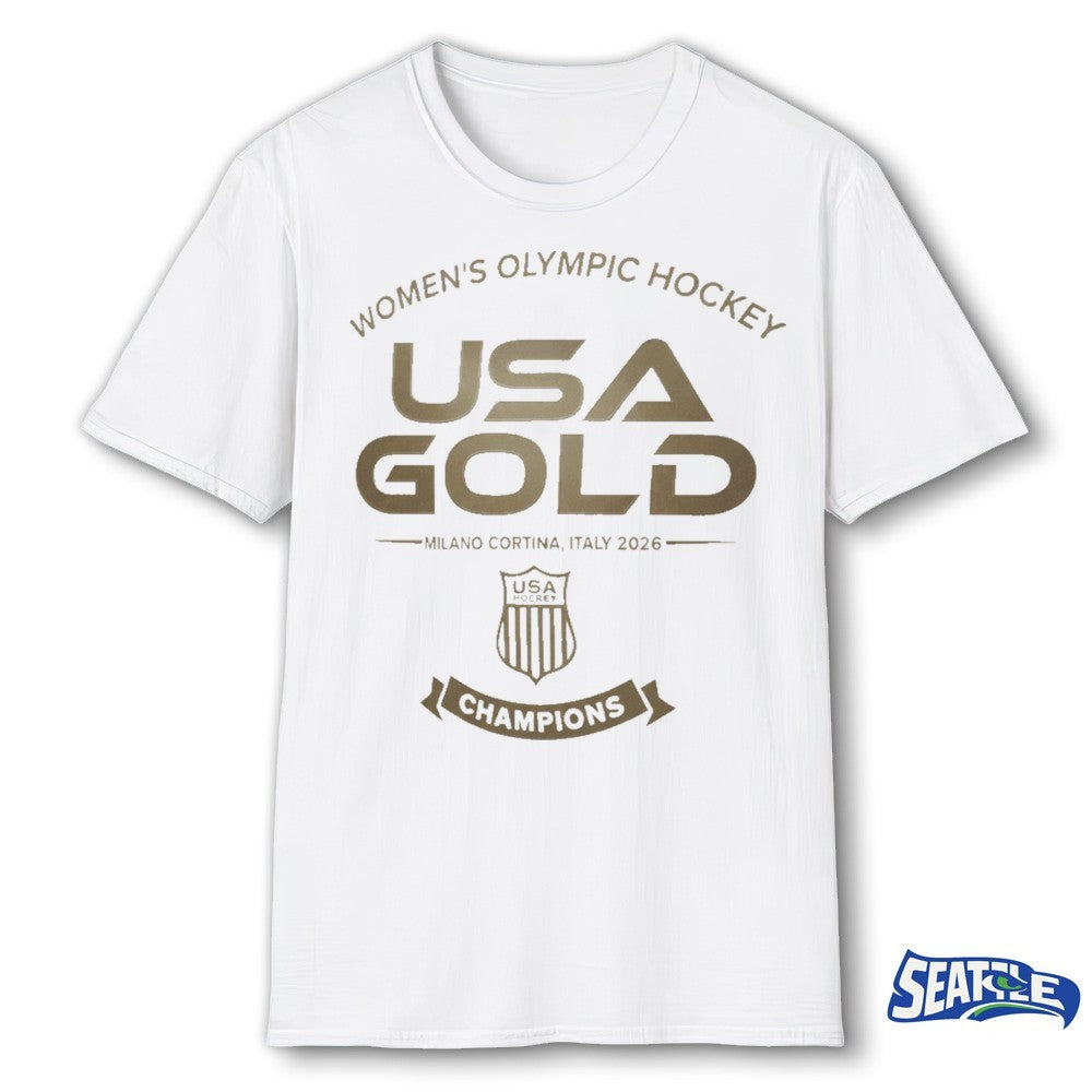 USA 2026 Women’s Olympic Hockey Champions Shirt