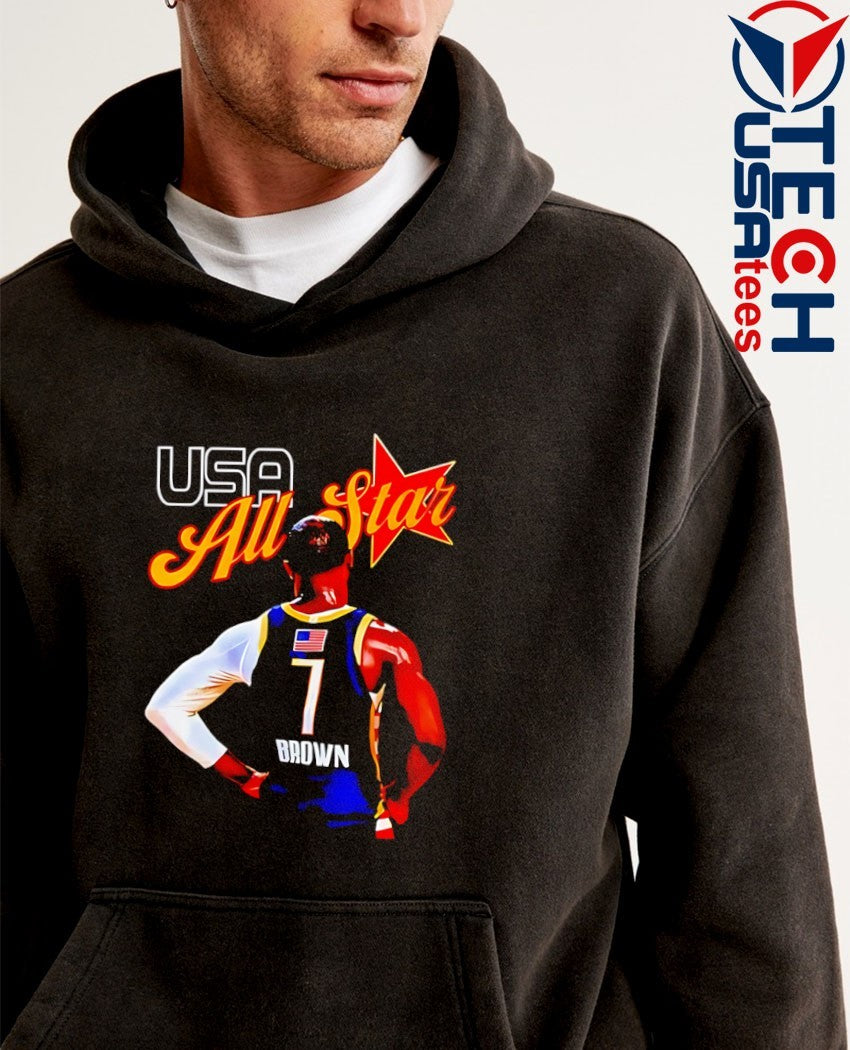 USA All Star 5X Jaylen Brown shirt