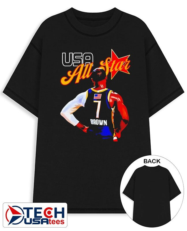 USA All Star 5X Jaylen Brown shirt