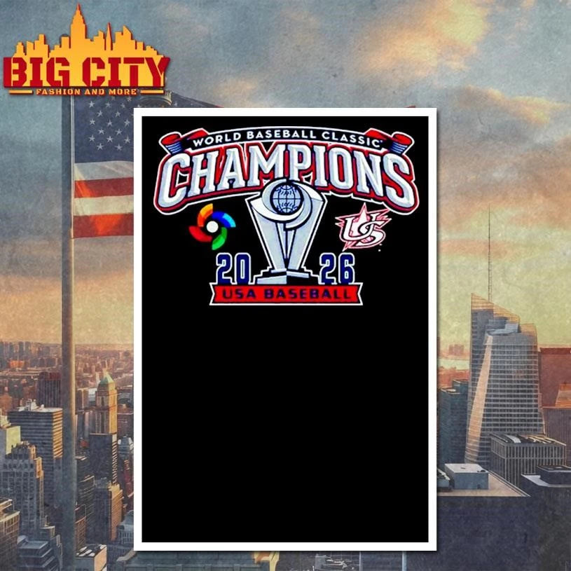 USA Baseball Champions World Baseball Classic 2026 Shirt