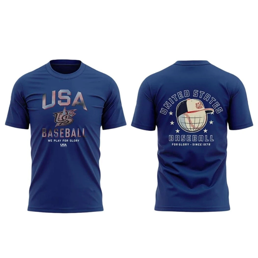 USA Baseball WBC We Play For Glory Shirt