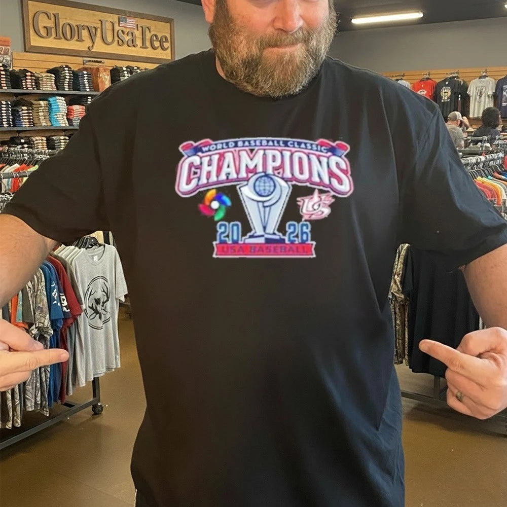 USA Baseball World Baseball Classic 2026 Champions Shirt