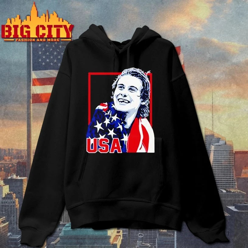 USA Champions Jack Hughes t-shirt