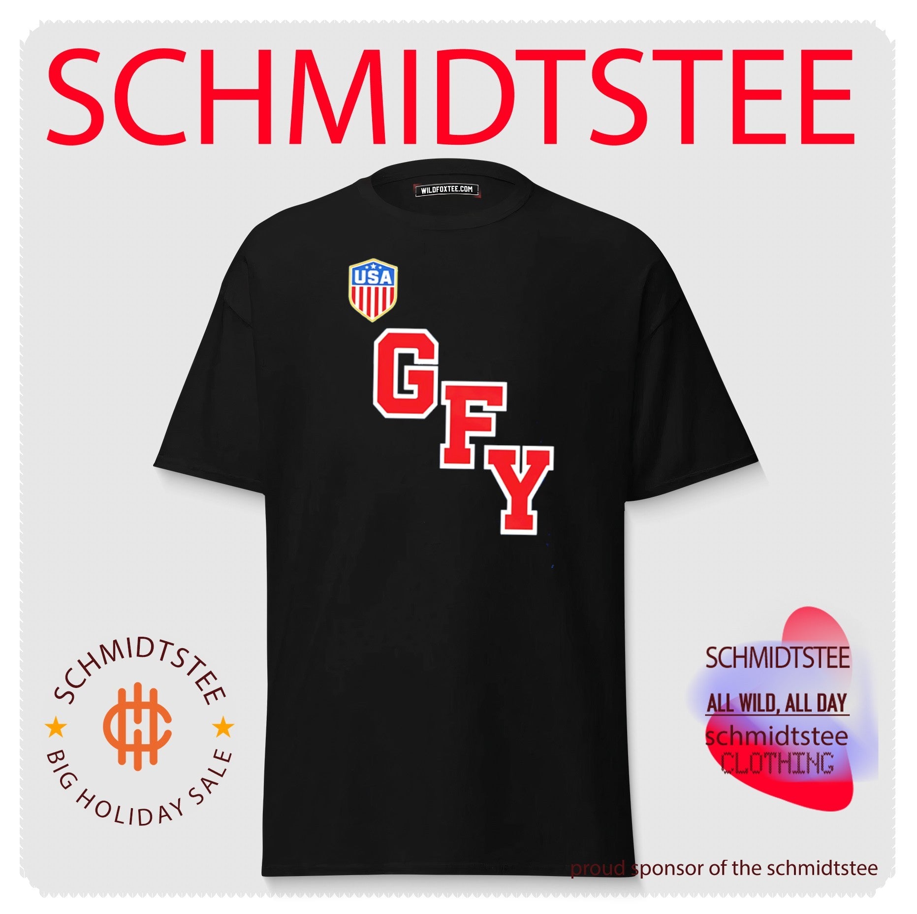 USA GFY Soccer Logo shirt