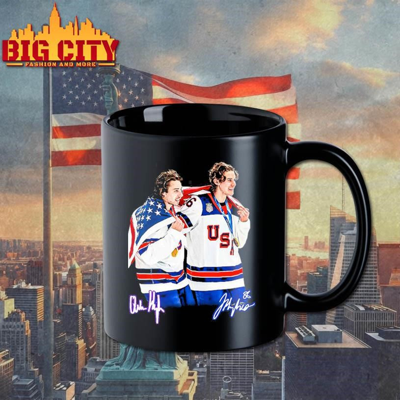 USA Gold Medal Hockey Champion Jack Hughes Quinn Hughes Shirt