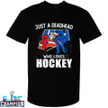 USA Grateful Dead Just A Deadhead Who Loves Hockey Bears T-shirts