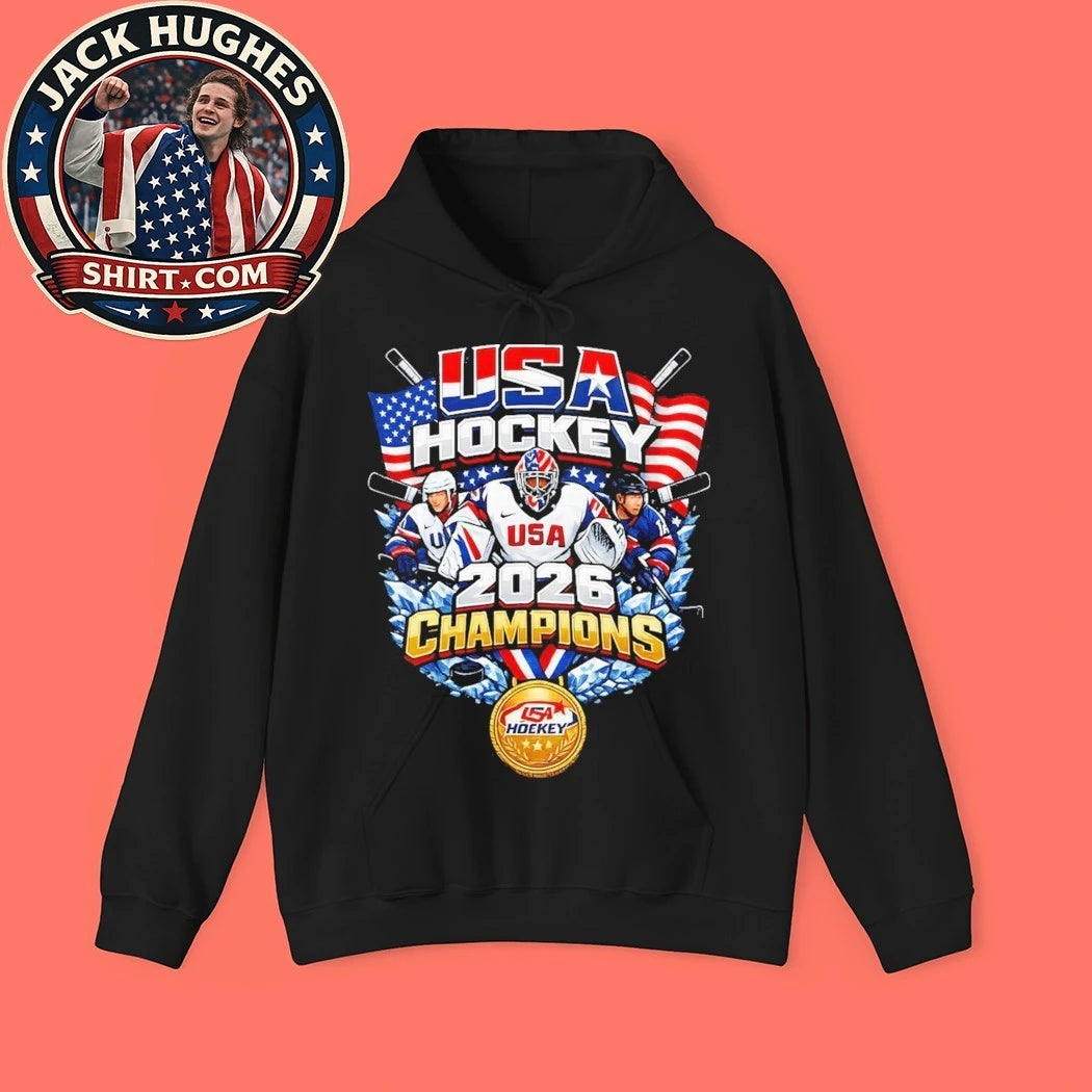 USA Hockey 2026 Champions Gold Medal Trending Shirt