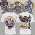 USA Hockey 2026 Olympic Gold Medal Team Graphic Two Sided Shirt