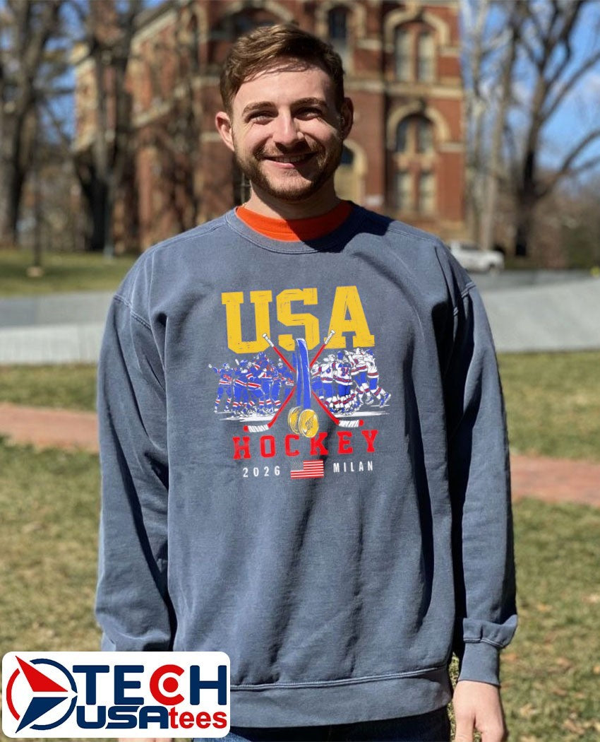 USA Hockey 2026 Olympic Gold Medals Milan shirt