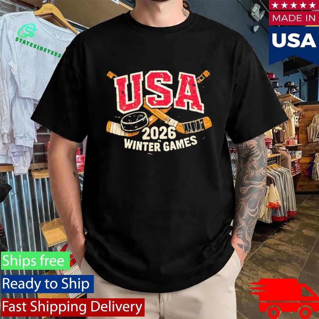 USA Hockey 2026 Winter Games T-Shirt