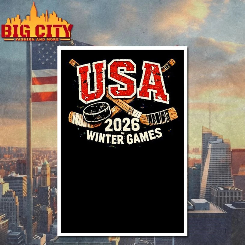 USA Hockey 2026 Winter Games vintage T-shirt